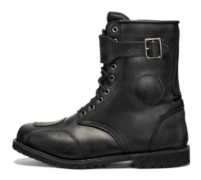 Black Heritage Ce-Level 2 Leather Wp Alive Vintage Mc Stövlar